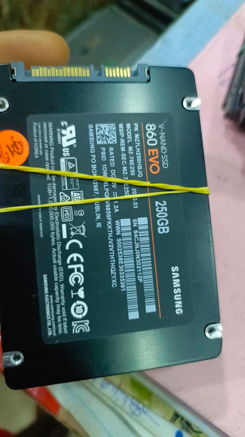 128gb SATA SSD. Solid State Drive. 2.5inches, HDD, Intel, Samsung, SanDisk, Hynix, Micron, Crucial - Image 2