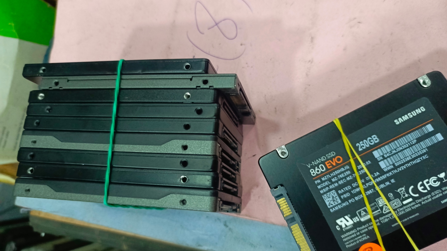 128gb SATA SSD. Solid State Drive. 2.5inches, HDD, Intel, Samsung, SanDisk, Hynix, Micron, Crucial - Image 3