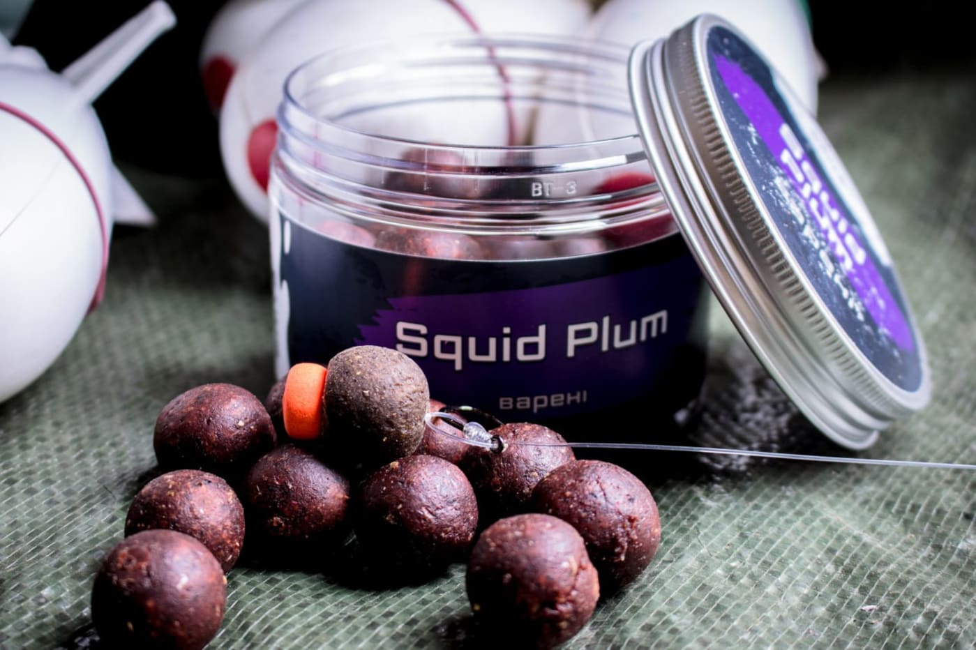 Squid Plum Peppers - Насадочні бойли варені 16х20мм 1