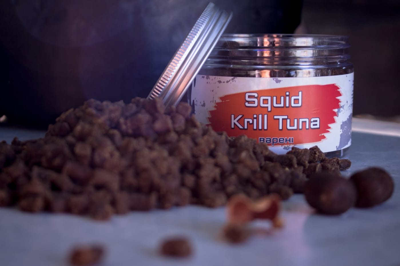 Squid Krill Tuna Гранула варена 6-10мм - 1кг 1