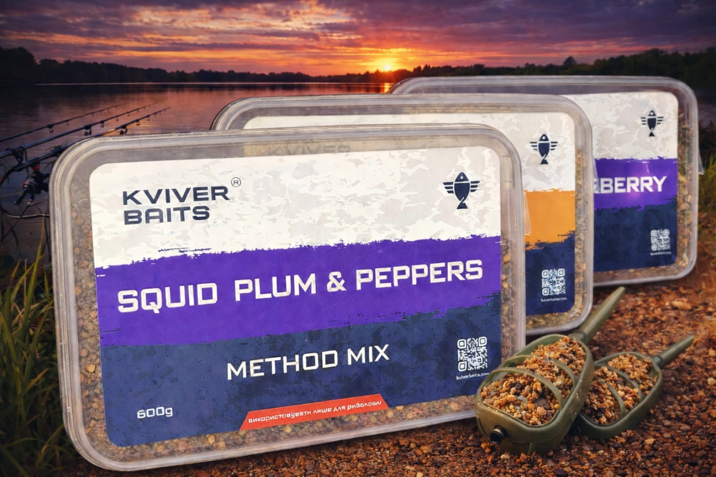 Squid Plum & Peppers - Метод мікс 600гр 1