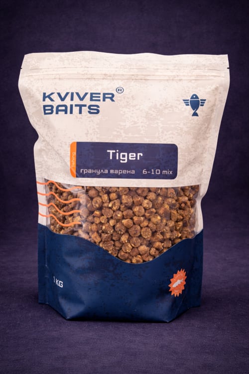 Tiger гранула варена 6-10мм - 1кг