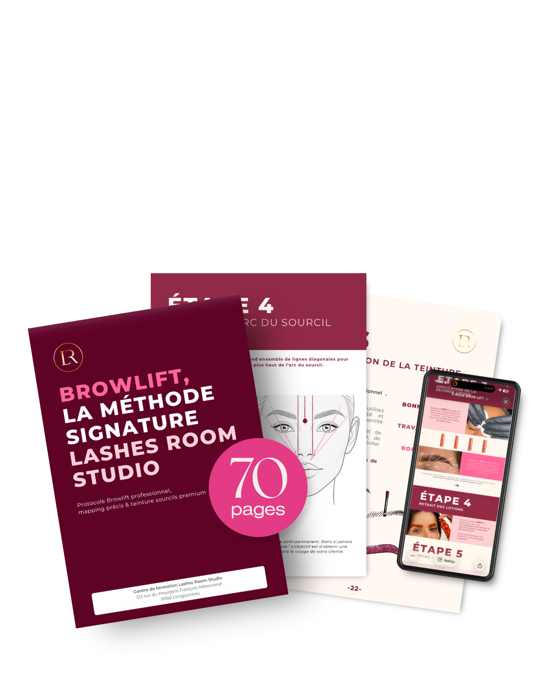 Mockup e-book Pack Silver