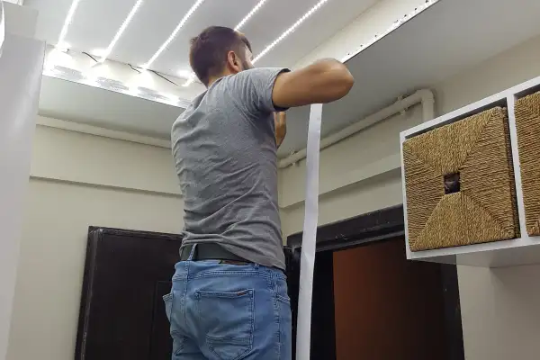 Gergi Tavan - Modern Uygulama