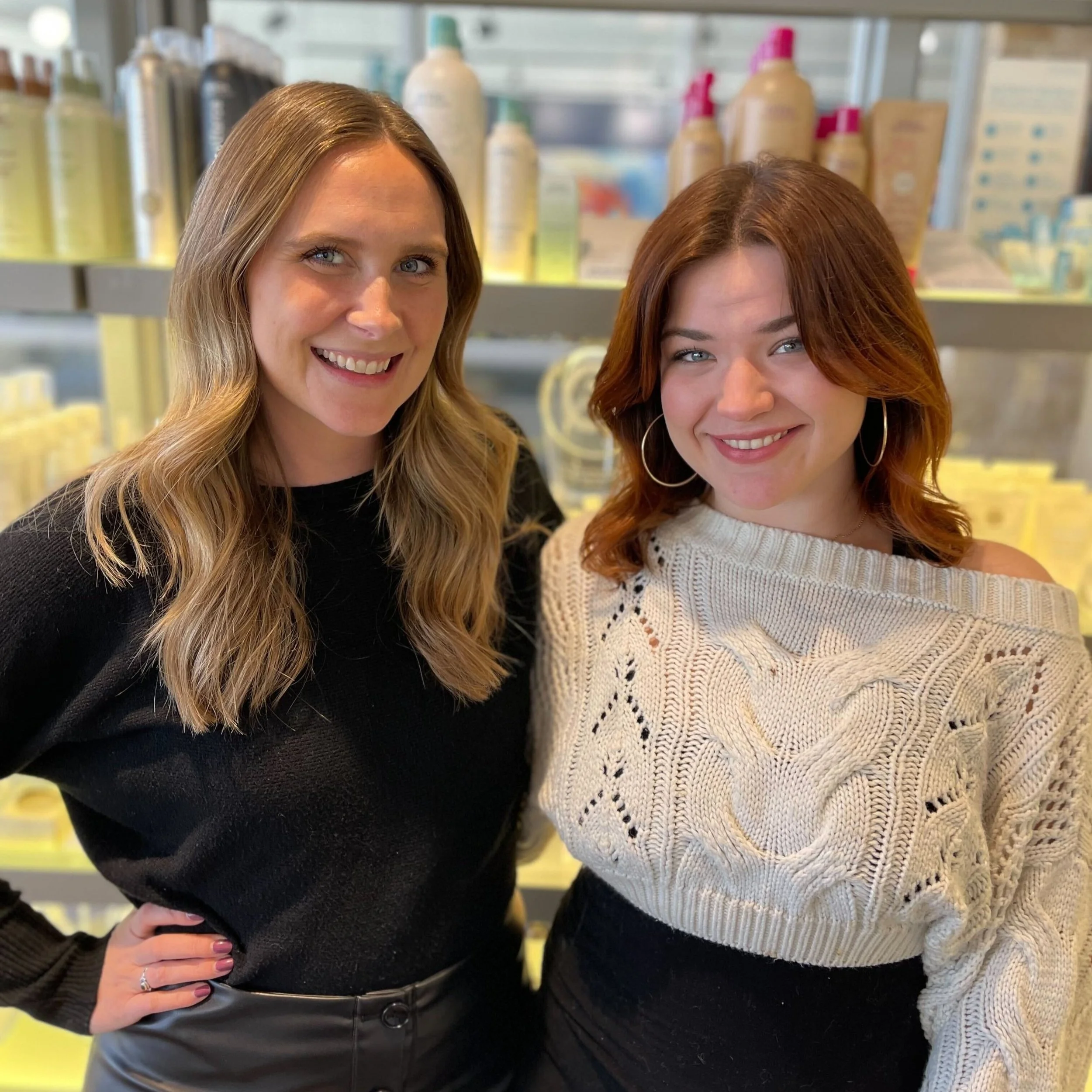 Maximum FX team members together at the salon