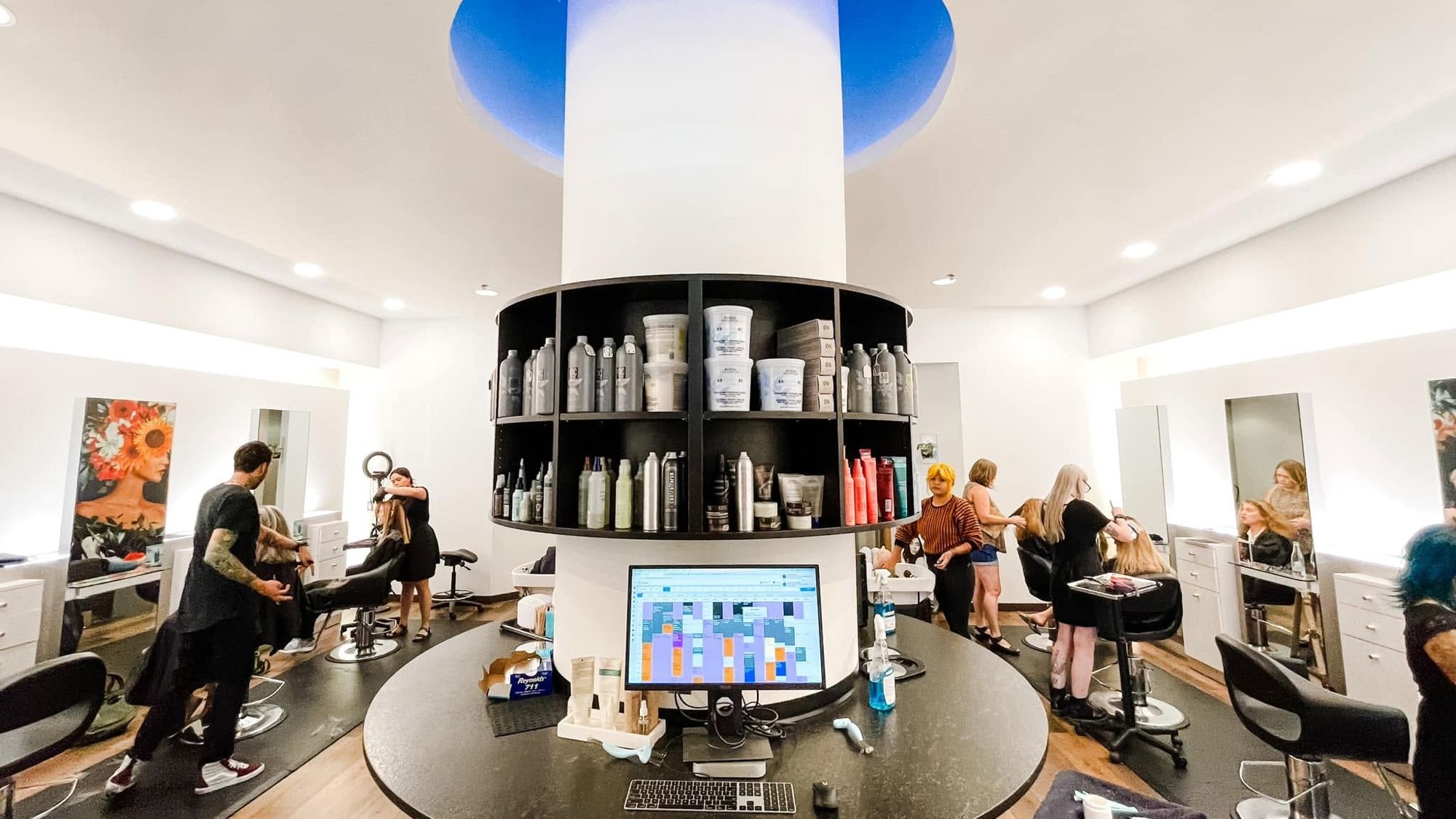 The Maximum FX salon floor at Circle C Ranch