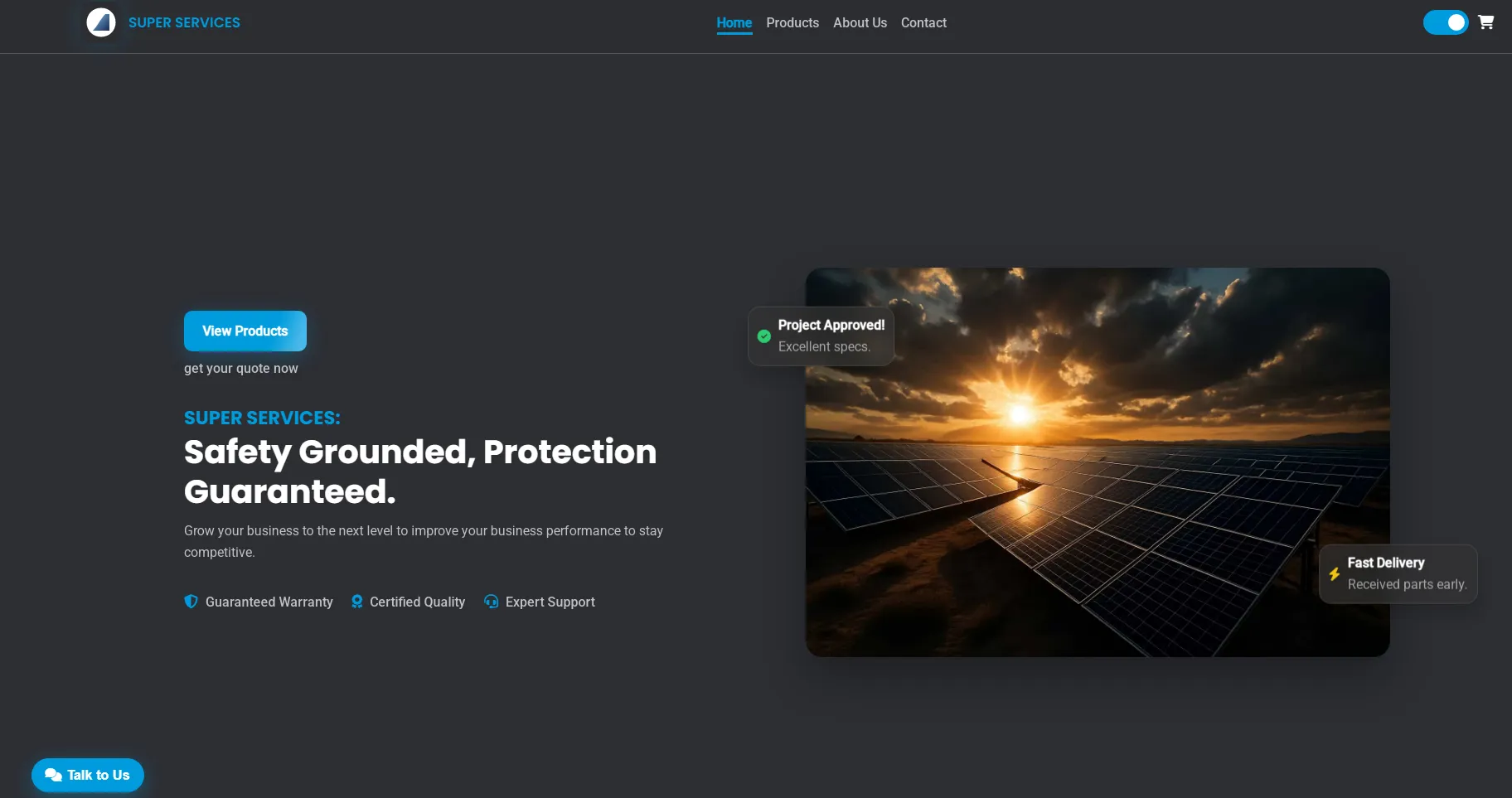 Engineering Firm Website