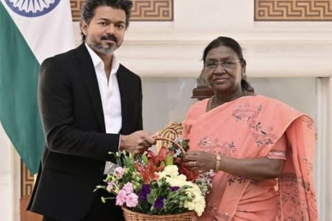 Why CM Vijay flew to Delhi?