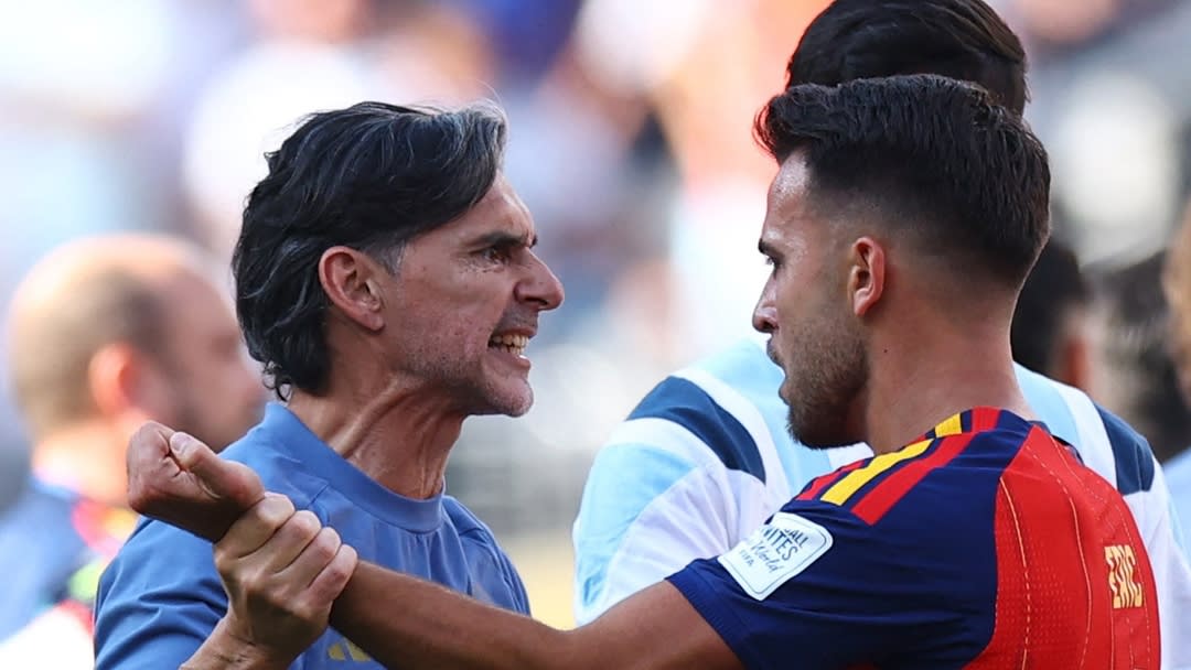 What Made Argentina's Coach Lose It After The Final Whistle?