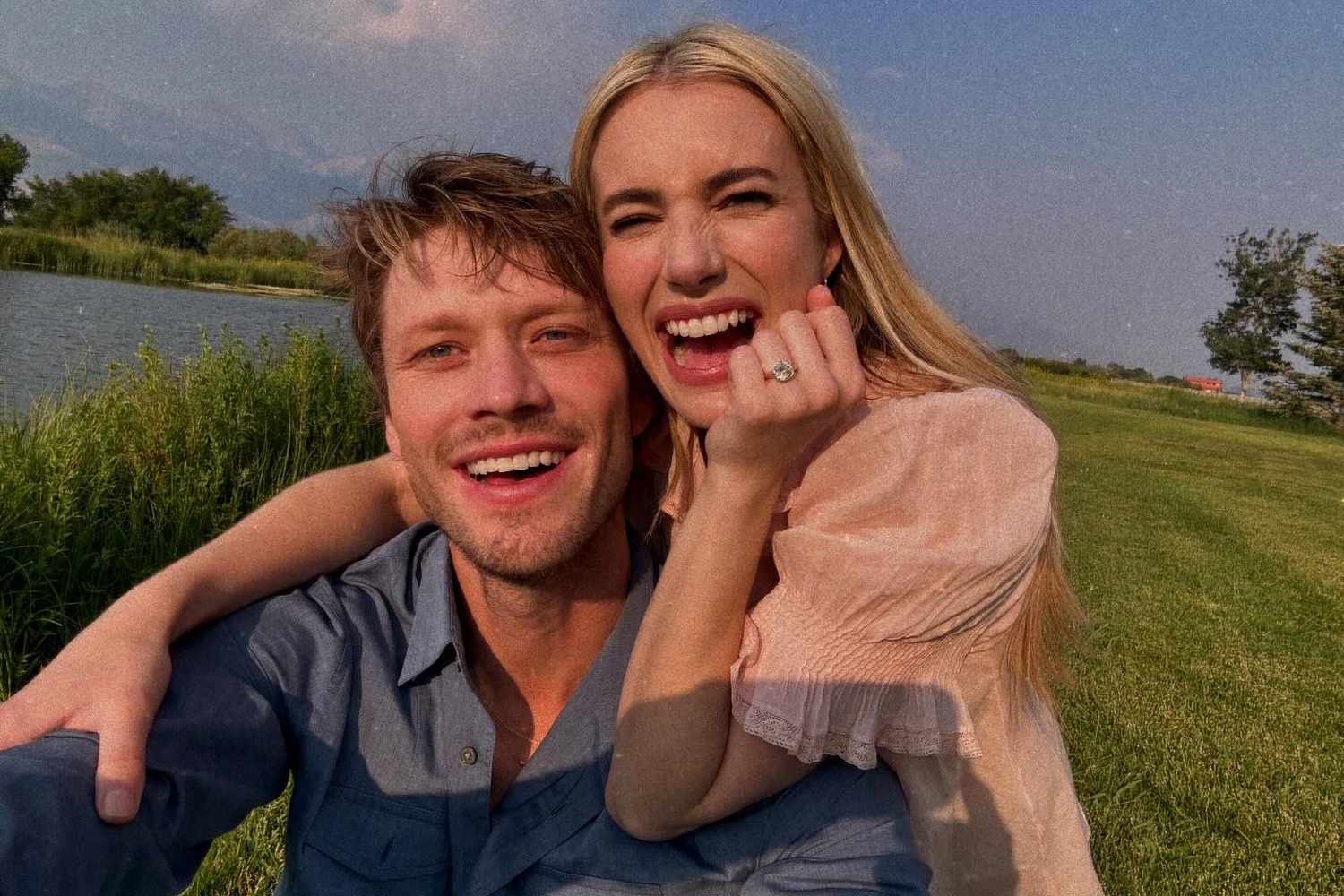 Who Showed Up To Cry At Emma Roberts' Wedding?