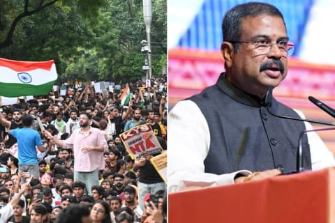 Did Modi's government just cave to student protesters?