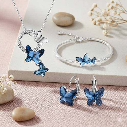 Shining Diva Jewellery Set for Women and Girls