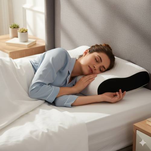 CareFoam Memory Foam Cervical Neck Pillow