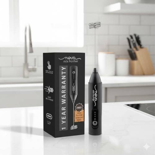 Coffee Frother Electric Rechargeable