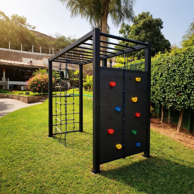 Circuito 2 (Hierro) de juegos infantiles para exterior