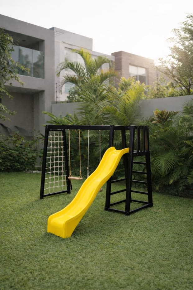 Circuito 3 (Hierro) de juegos infantiles para exterior