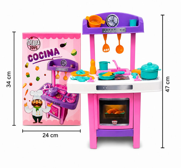 Cocina con accesorios en Carpintar