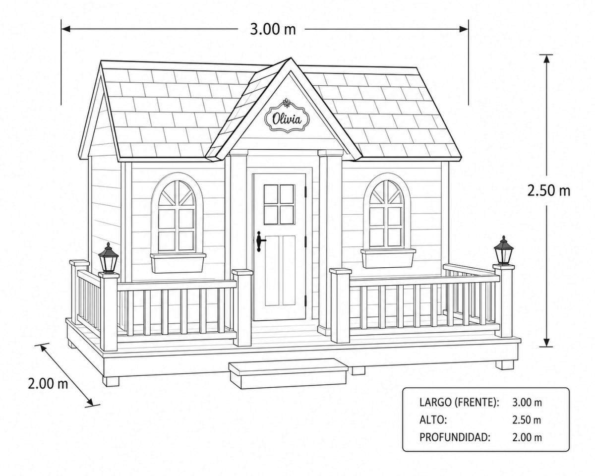 Plano Casita Olivia