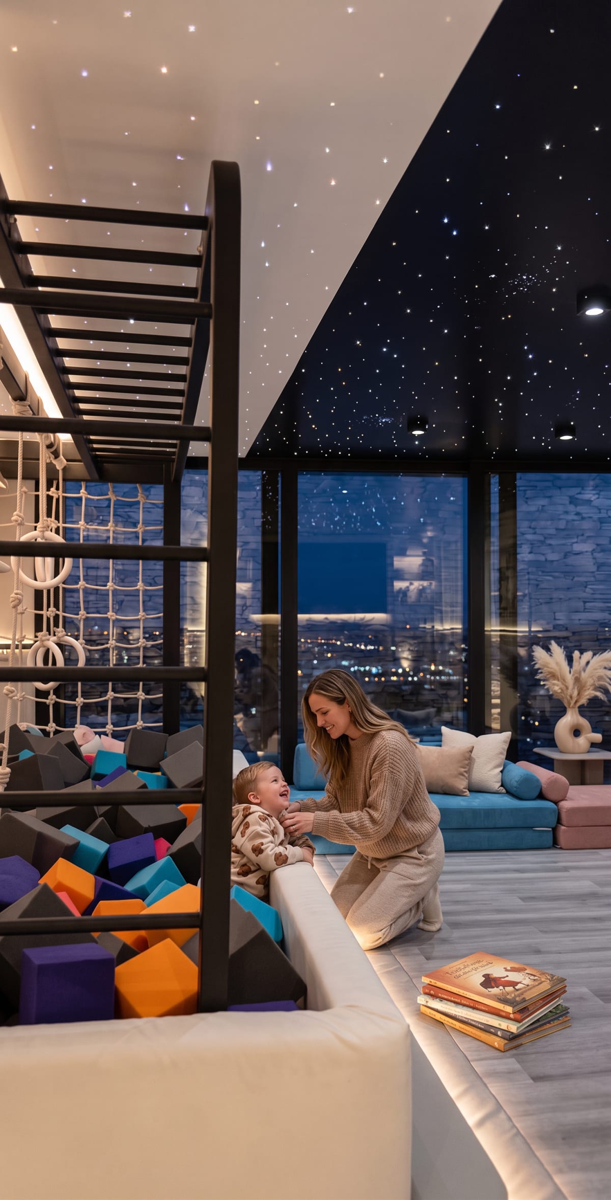 Proyecto de arquitectura infantil a medida - dormitorio y playroom de Carpintar