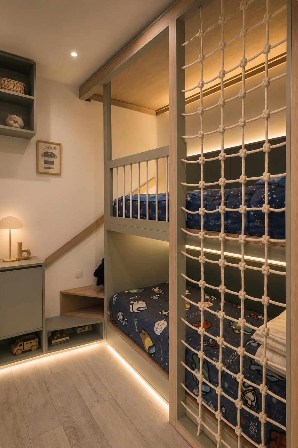 Cuarto Lucas - Habitación infantil a medida diseñada por Carpintar