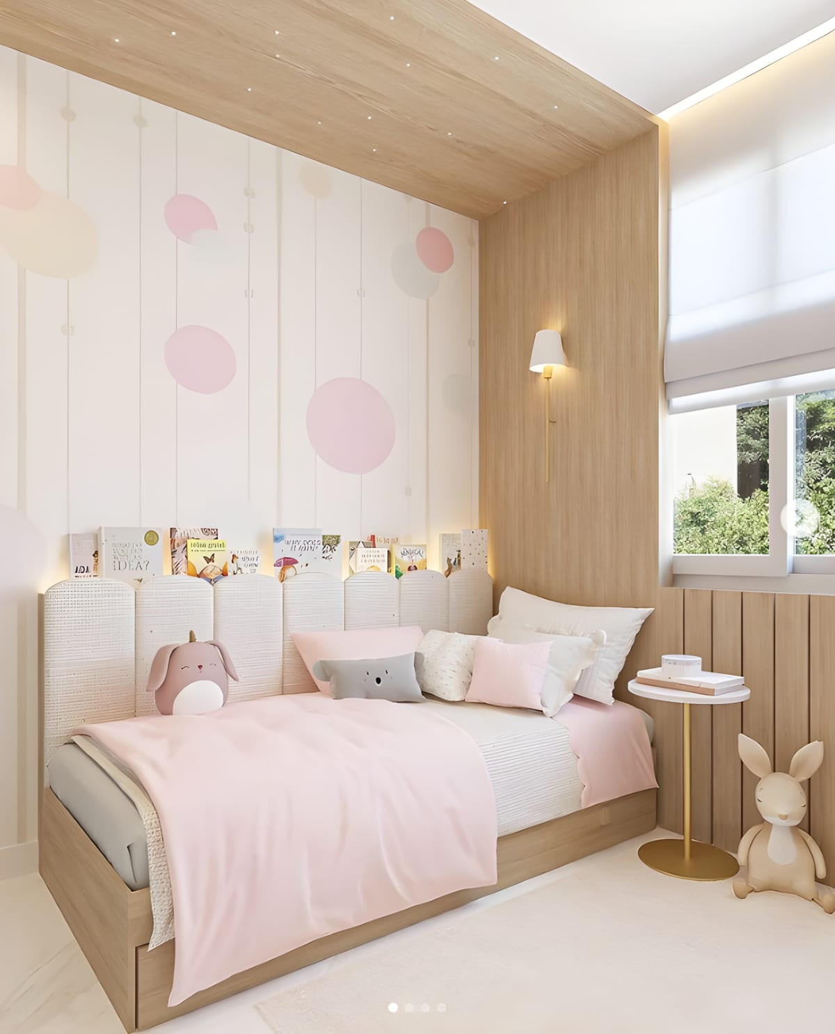 Cuarto Mara: diseño de dormitorio infantil a medida, vista 1