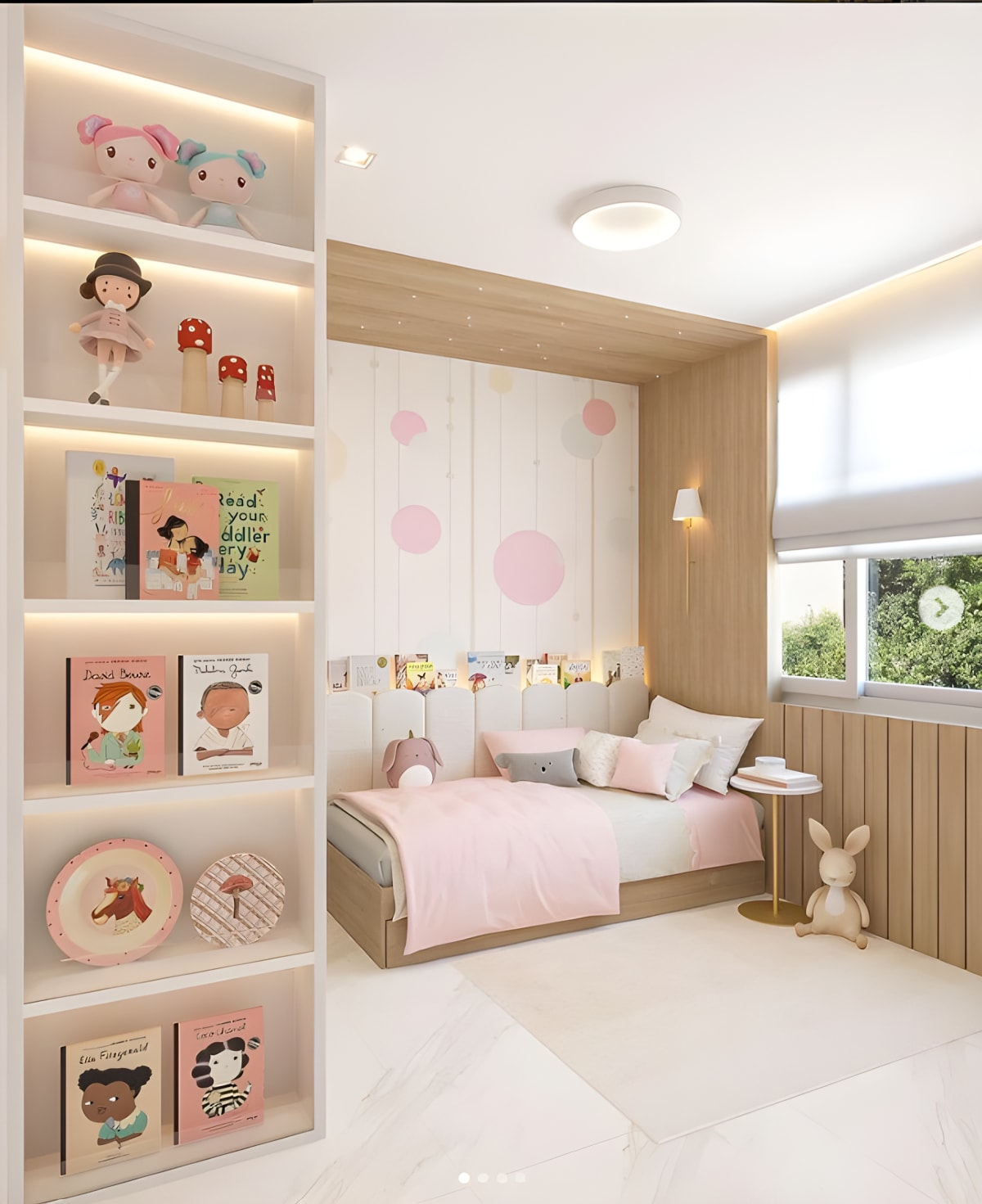 Cuarto Mara: diseño de dormitorio infantil a medida, vista 2