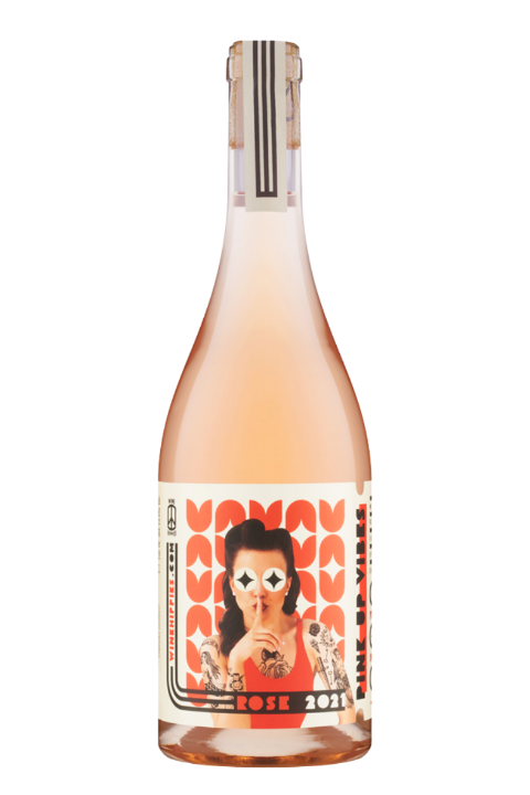 Pink Up Vibes Rose Wine Hippies 0.75