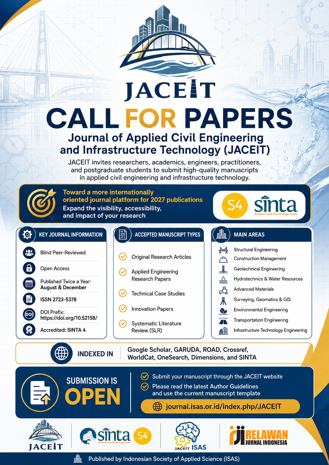 Call for Paper JACEIT