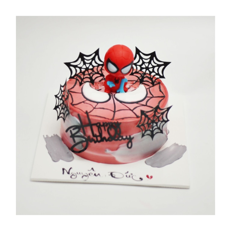 Bánh kem Spider-Man huyền thoại cho bé trai