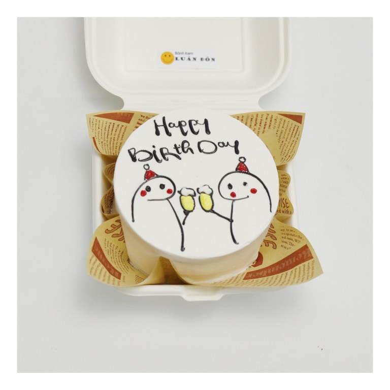 Bánh Bento hình vẽ chúc mừng sinh nhật