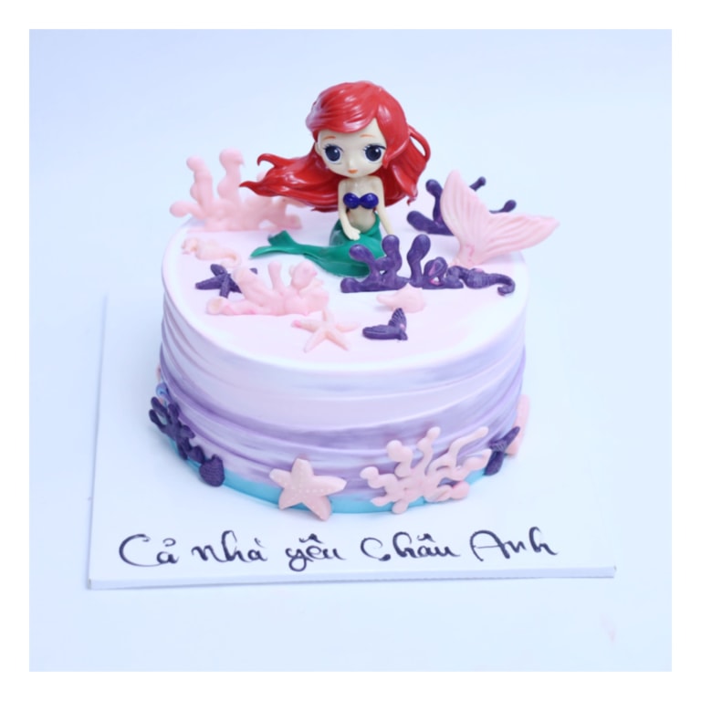 Bánh kem nàng tiên cá đại dương xanh