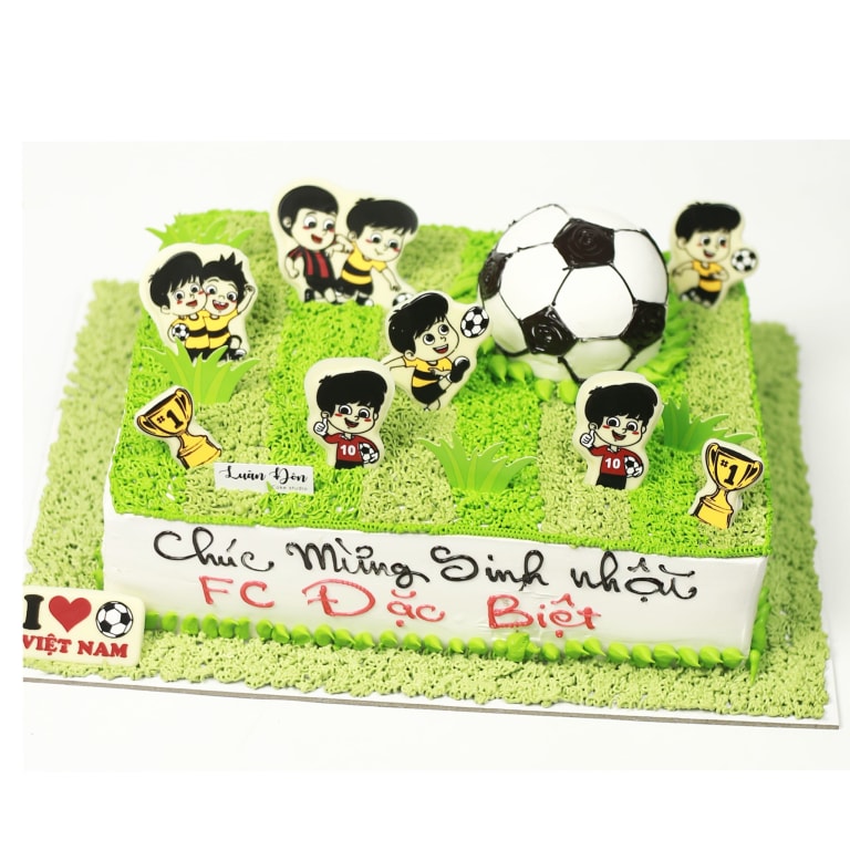 Bánh kem sân cỏ bóng đá FC Đặc Biệt