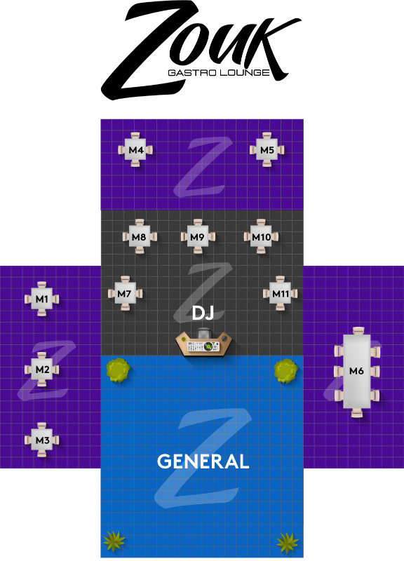 Venue layout