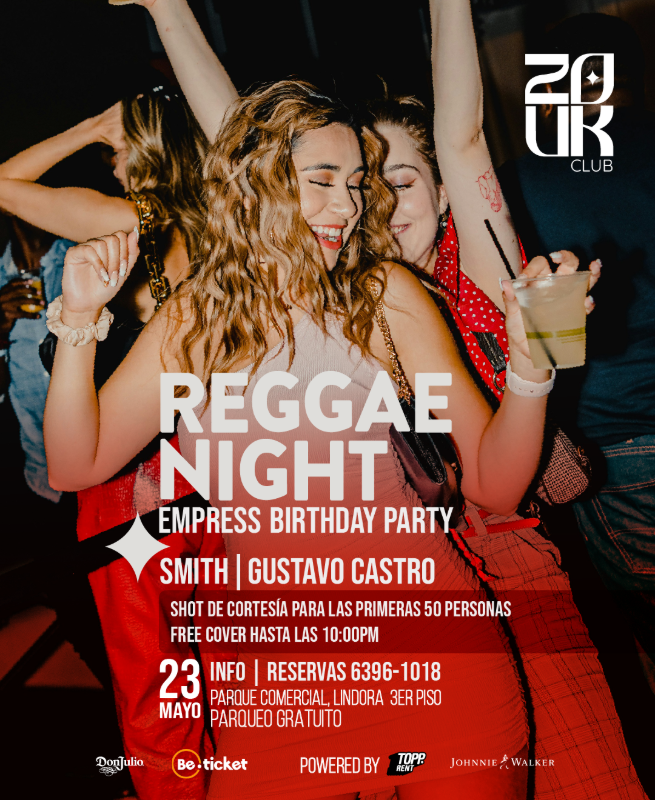 REGGAE NIGHT by Zouk