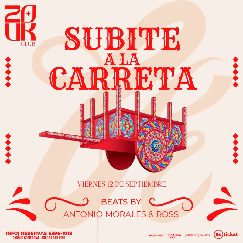 SUBITE A LA CARRETA en Zouk