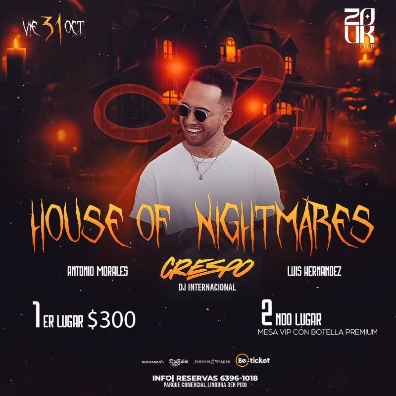 🎃 ¡ HOUSE OF NIGHTMARES ! 👻