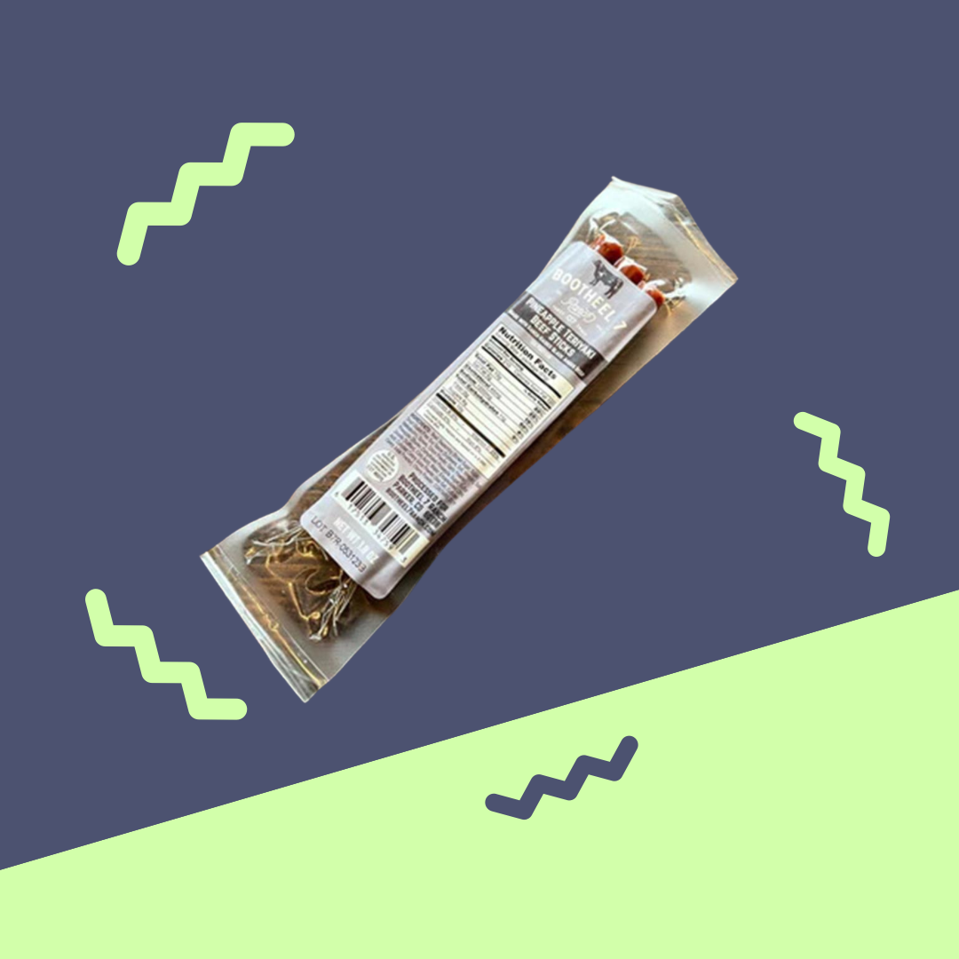 Jerky, Pineapple Teriyaki Beef Sticks