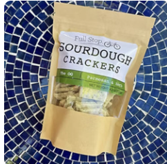 Sourdough Crackers - Parmesan Herb