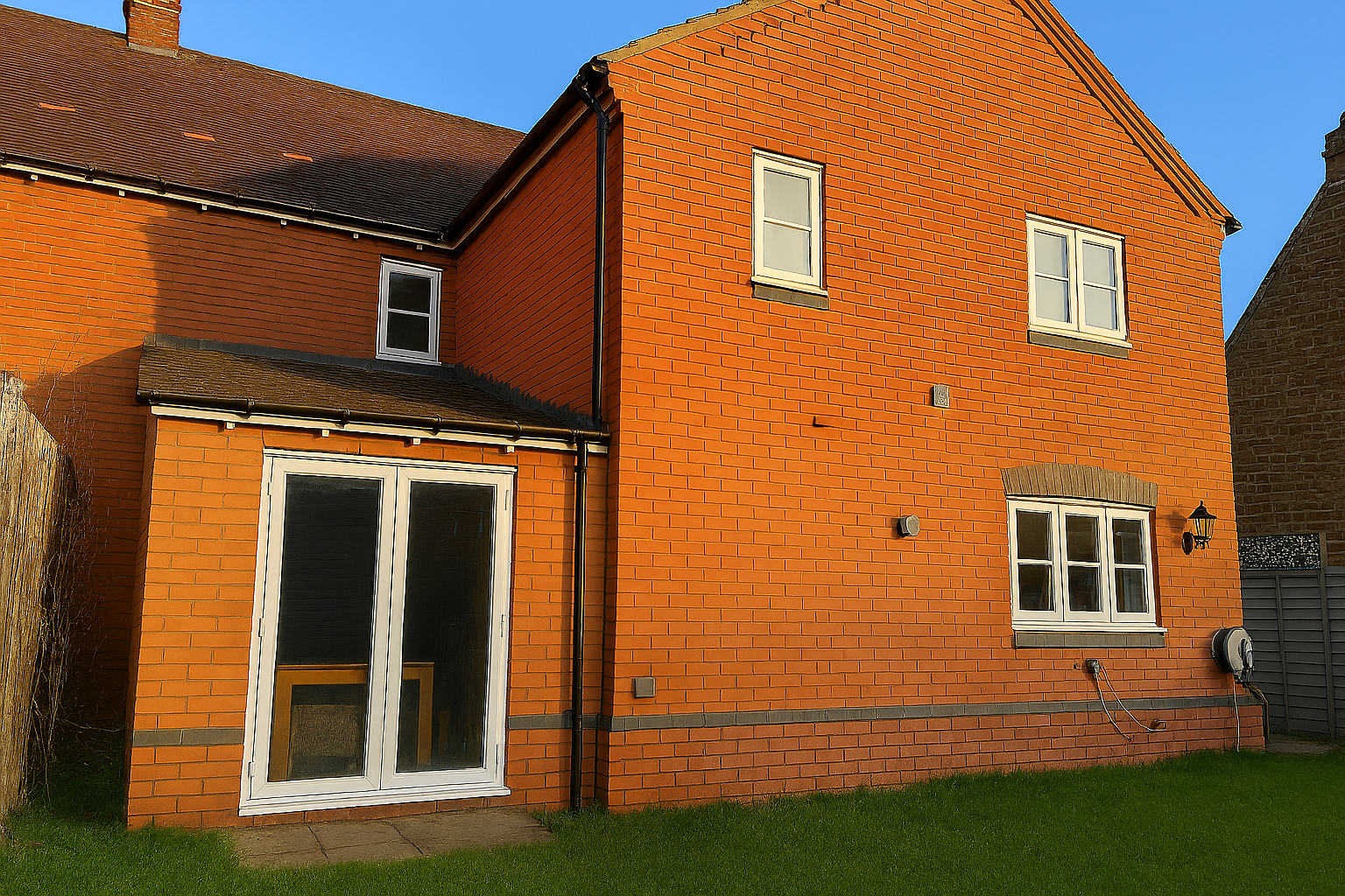 House extension project by DB+
