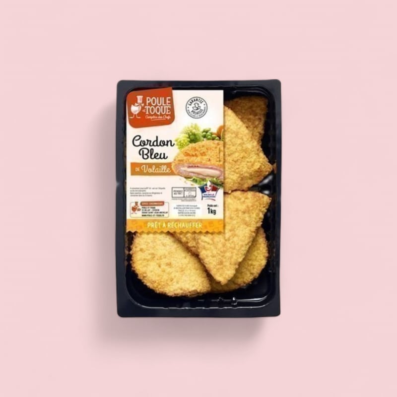 Cordon bleu de volaille 125gx8 S/AT