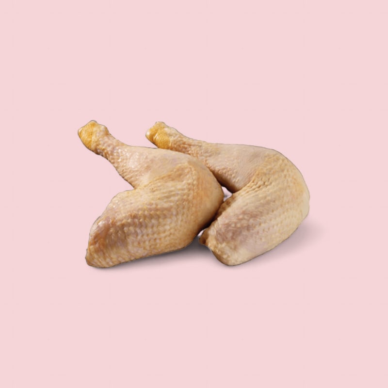 Cuisse de poulet fermier Label Rouge ~300g X16 S/AT