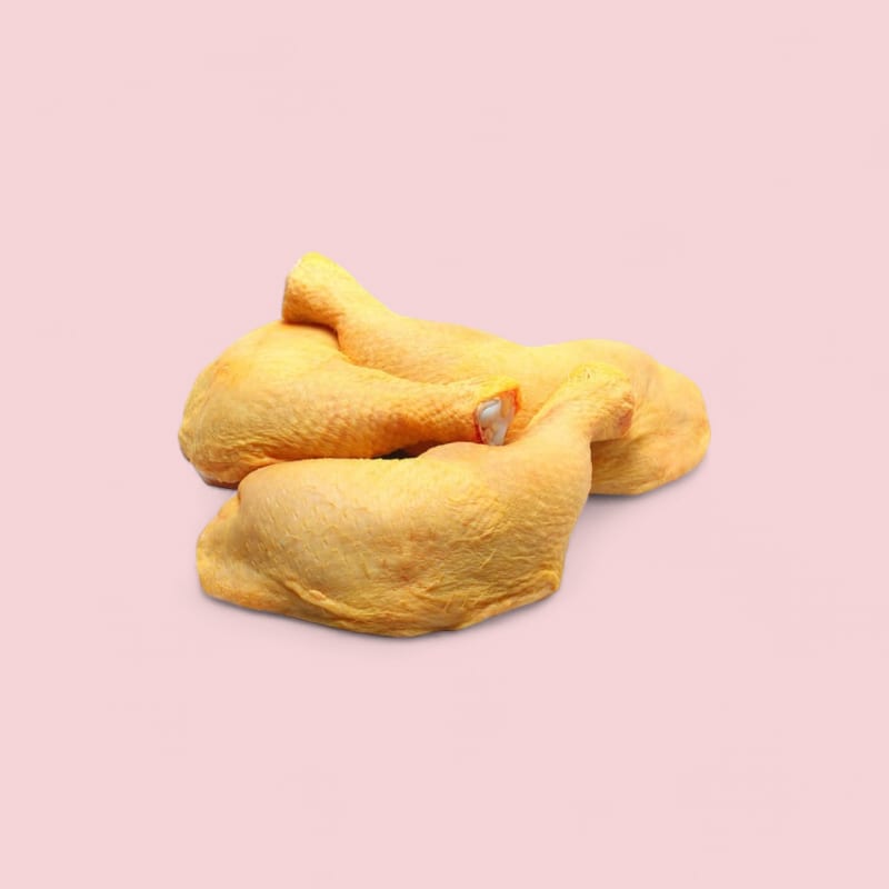 Cuisse de poulet jaune FR classe A 5kg (~15 pièces) VRAC