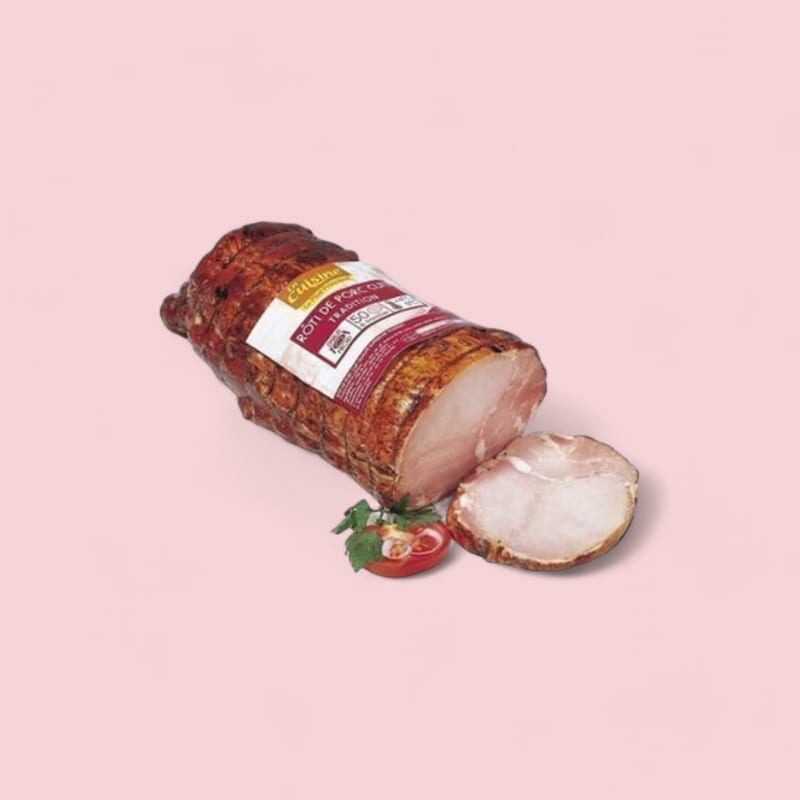 Rôti de porc cuit S/V ~3kg