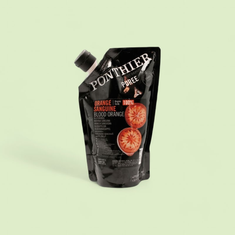 Purée d'orange sanguine frais doypack 1kg