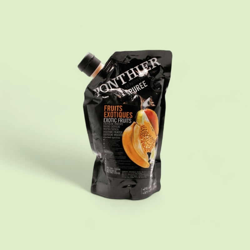 Purée de fruits exotiques frais doypack 1kg