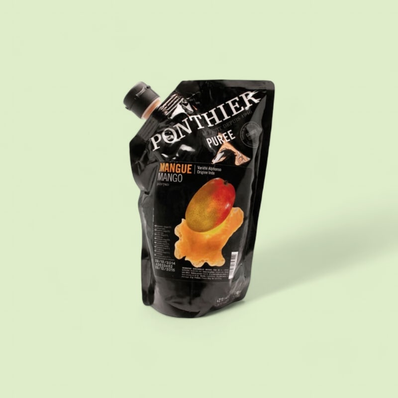 Purée de mangue Alphonso frais doypack 1kg