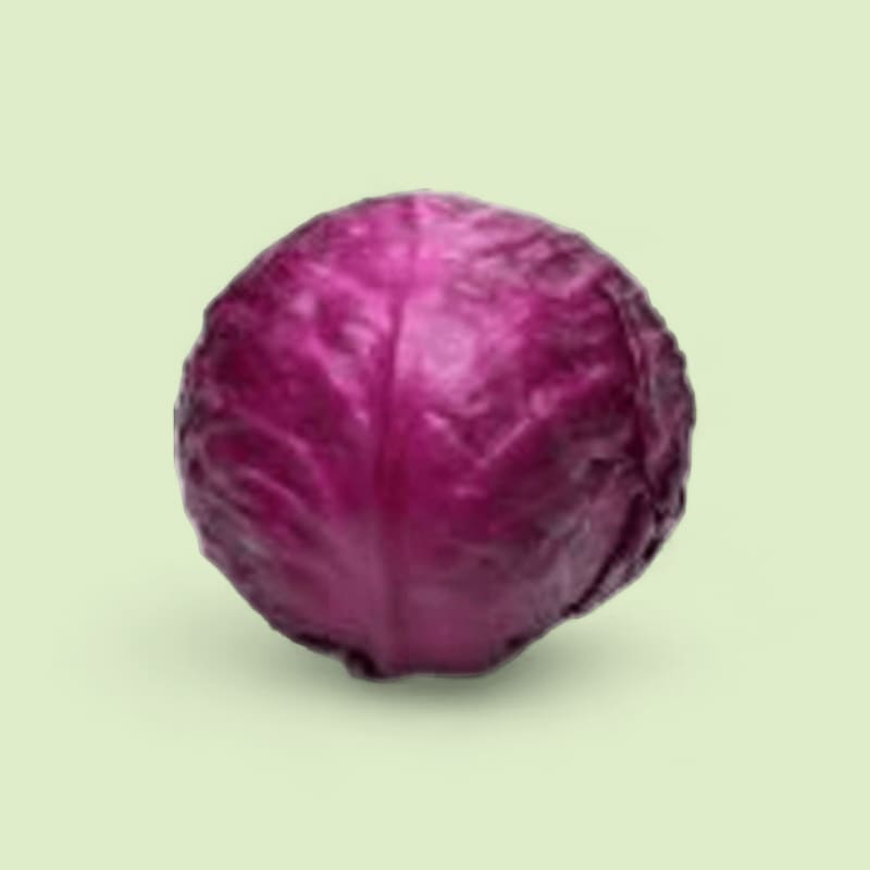 Chou rouge ~1,3kg pièce