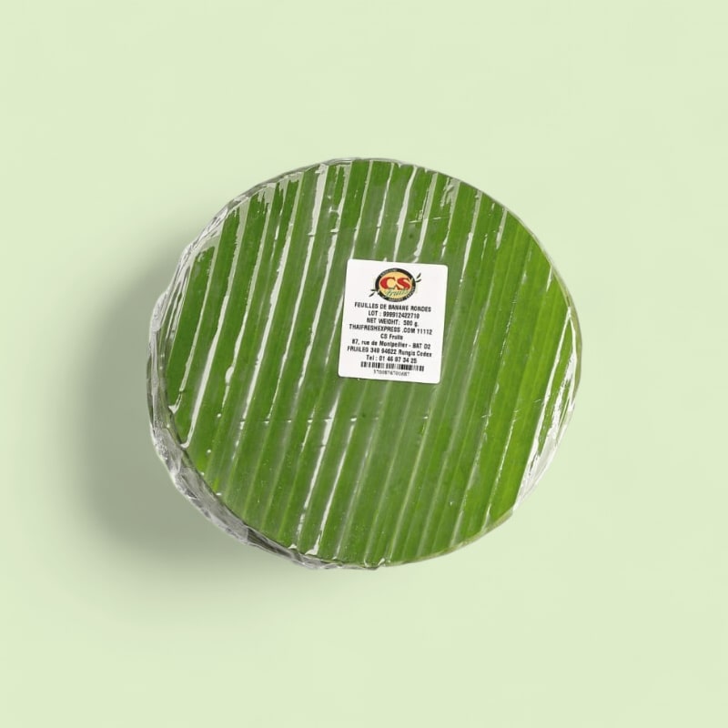Feuille De Bananier Ronde 500Gr