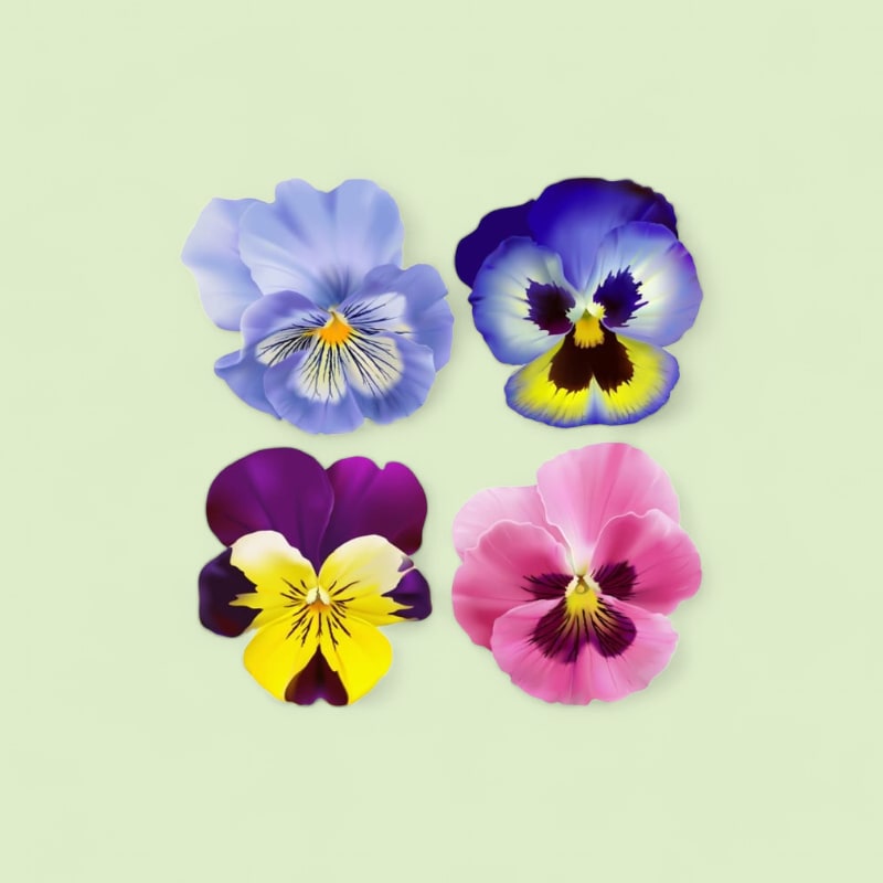 Fleur de Pensée 25Gr