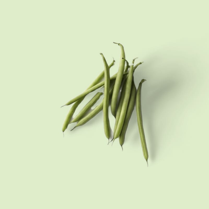 Haricot vert équeuté barquette 500Gr